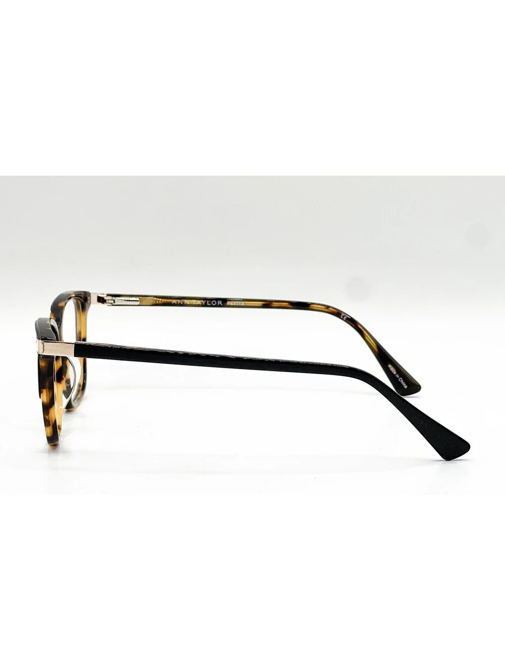 Ann Taylor Atp819 C01 Black Tortoise Authentic Eyeglasses 47-14-130